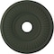 Ekena Millwork Berkshire PVC Medallion (Canopies up to 8 3/8"), 19"OD x 3 1/2"ID x 1"P, Satin Hunt Club Green CMP19BEGHC - alternate 1